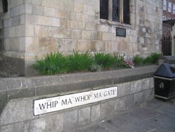 Whip Ma Whop Ma Gate --world's shortest street