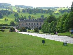 Chatsworth House, The Cascade Wallpaper