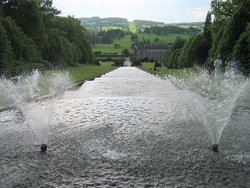 Chatsworth House, The Cascade Wallpaper