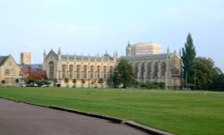 Cheltenham College Dining Hall, Chapel and Cricket grounds Wallpaper