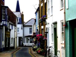 A quiet street in Deal Wallpaper