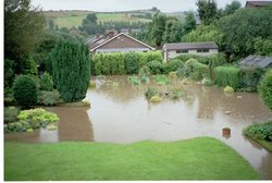 Glossop Flooded in 2002