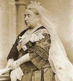 A picture of Queen Victoria