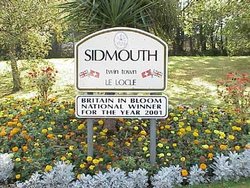 Sidmouth, Winner of Britain in Bloom Wallpaper