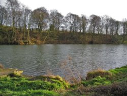 Hartshorne, Derbyshire. Manor Farm Lakeside