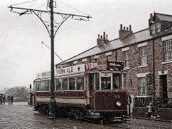 Beamish, County Durham: Tram Wallpaper