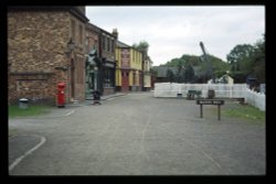 Blists Hill Victorian Town open-air Museum, Ironbridge, Shropshire Wallpaper