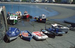Boats at Port Erin, Isle of Man