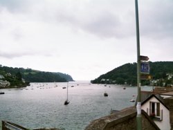Dartmouth, looking out to sea. Dartmouth, Devon. Summer 2003 Wallpaper