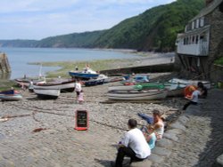Clovelly, Devon Wallpaper