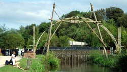 Scale Model of the Iron Bridge Wallpaper