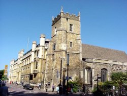 St. Bolophs alongside Corpus Christi College Wallpaper