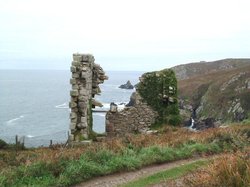 Remains of Winding House by Zennor