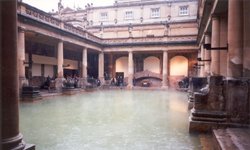 Roman Bath, Somerset Wallpaper