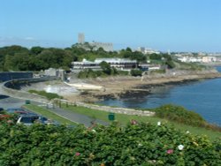 Nazareth House from Devils Point, Plymouth Wallpaper