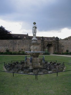 Fountain Garden at Bolsover Castle