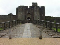 Caerphilly Castle, Wales