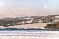 Winter View from Parbold Hill