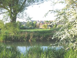 River at Malmesbury, Wiltshire