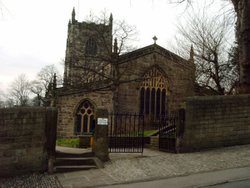 Gateway to the church Wallpaper