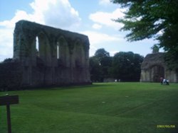 Glastonbury Abbey, Somerset Wallpaper