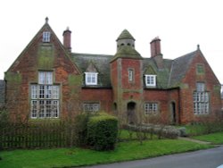 Hanbury: Old School Building Wallpaper