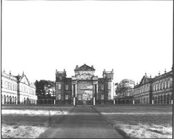 Seaton Delaval Hall, North Front. Northumberland Wallpaper