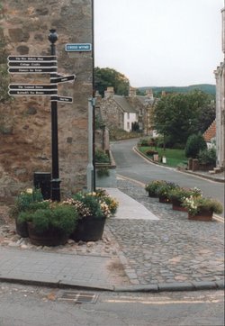 The main street running through Falkland