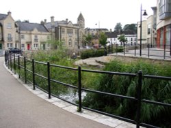 Calne Town Centre, Calne, Wiltshire. Summer 2004