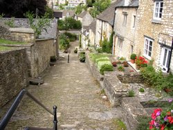 Chipping Steps, Tetbury, Gloucestershire. 2004 Wallpaper