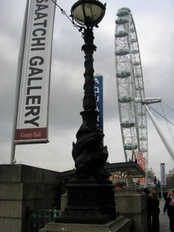 Millenium Pier, London Eye