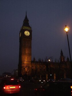 Big Ben at night