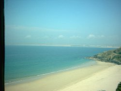 Porthminster Beach, St. Ives. April 2004 Wallpaper