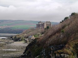 Culzean Castle from the coast