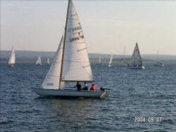 Sailing in Poole Harbour Wallpaper