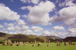 Castlerigg stone circle, near Keswick, Cumbria Wallpaper