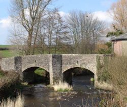 River Taw at Bondleigh, part of Tarka Trail
