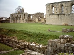 Glastonbury Abbey Wallpaper