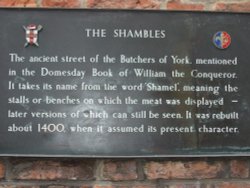 The Shambles, York Wallpaper