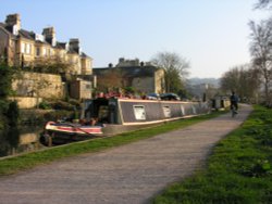 Kennet & Avon Canal, Bath, Somerset. March 2005 Wallpaper
