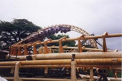 Corkscrew at Alton Towers Theme Park Wallpaper
