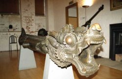 Burmese Bronze Gun, 18th Century Wallpaper