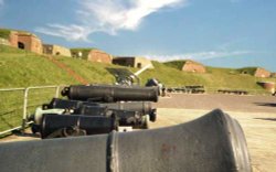 Parade Ground and Ramparts Wallpaper