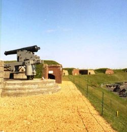 Ramparts + 64 pound RML gun