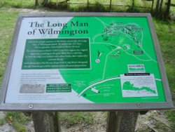 The Long Man, Wilmington, East Sussex Wallpaper