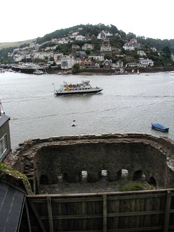 Overlooking the Fort in Dartmouth, Devon