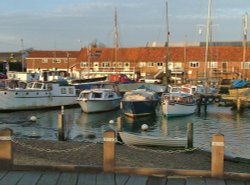 Woodbridge Suffolk - Bass's dock, evening