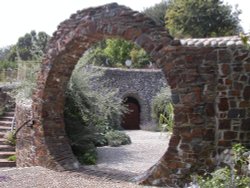 Beer Gardens, Beer, Devon Wallpaper