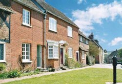 View from St James' towards the Golden Lion pub, Southwick Wallpaper