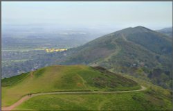 The view from Worcestershire Beacon, Great Malvern Wallpaper